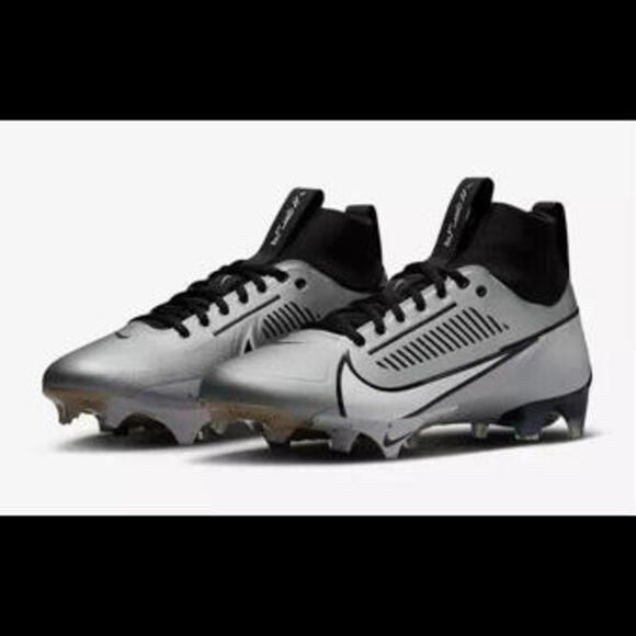Nike Other - Nike Vapor Edge Pro 360 2 Men's Cleat LT Smoke Grey/White-White DA5456 002 Sz 13